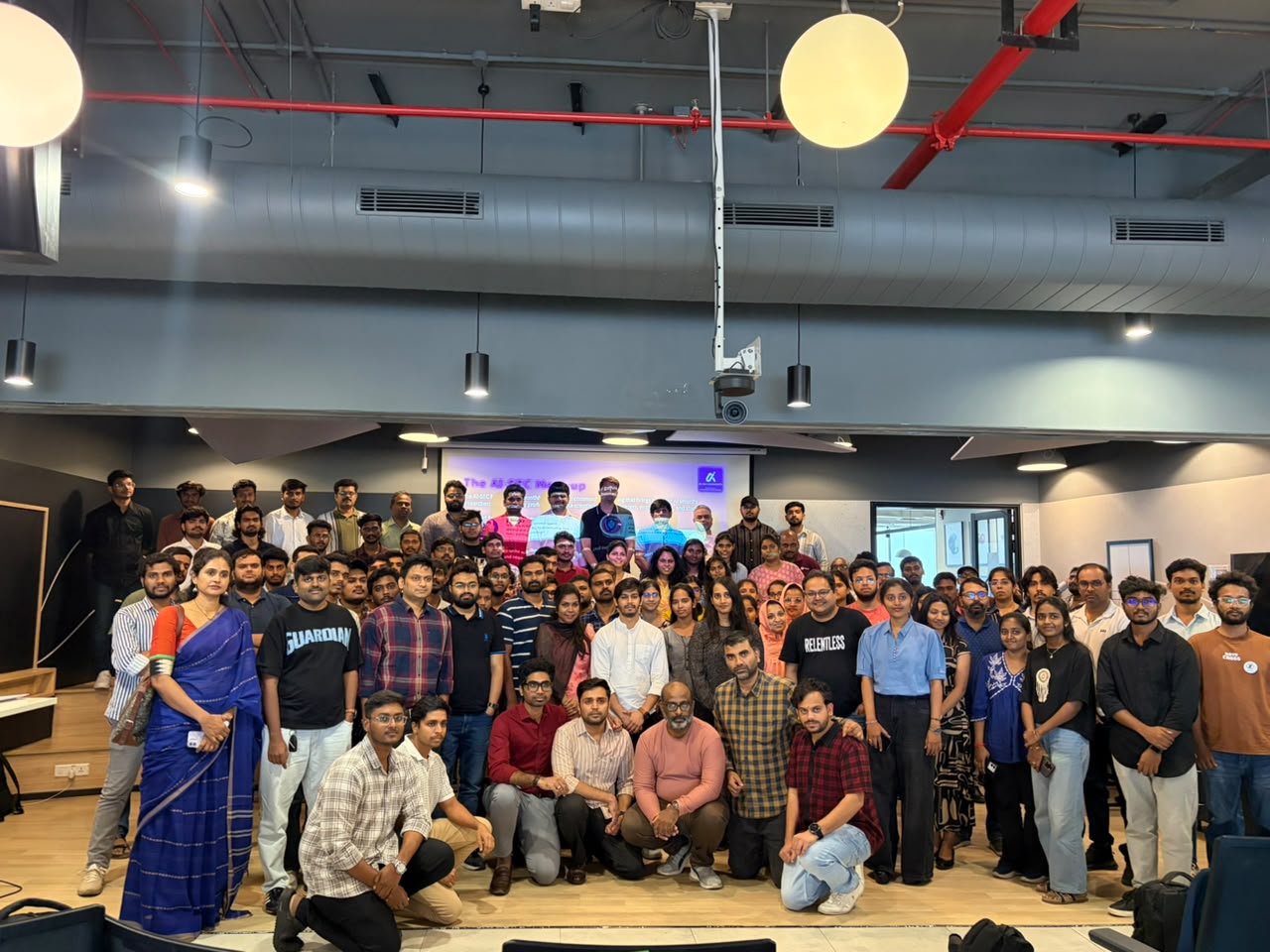 Photo of attendees at the September 2026 AI-SEC Community meetup in Hyderabad